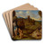 Allegory by Circle of Giorgione Art Drink Coaster set Allegory by Circle of Giorgione Art Drink Coaster set