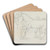 Flying Childers and Grooms by James Seymour Art Drink Coaster set Flying Childers and Grooms by James Seymour Art Drink Coaster set