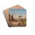 A View of the Via Appia by Robert Alott Drink Coasters - set of 4 A View of the Via Appia by Robert Alott Drink Coasters - set of 4