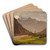 Fair Weather in the Pieniny Mountains by Wojciech Gerson Art Drink Coaster set