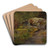 Forest Floor by Hans Gude Art Drink Coaster set