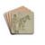 Blarney by Charles Samuel Keene Drink Coasters - set of 4