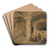 Arab figures in avault withinthe Al-aqsa mosque, Jerusalem by Carl Haag Art Drink Coaster set Arab figures in avault withinthe Al-aqsa mosque, Jerusalem by Carl Haag Art Drink Coaster set