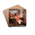 Courtship by Wodzimierz Tetmajer Drink Coasters - set of 4