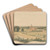 Kasteel Moyland bij Kleef by Lodewijk Johannes Kleijn Art Drink Coaster set