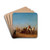 Caravane en route vers La Mecque by Flix Ziem Drink Coasters - set of 4