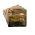 Passing Shower in the Tropics by Frederic Edwin Church Drink Coasters - set of 4