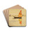 Sailboats (Venice) by Cass Gilbert Drink Coasters - set of 4