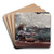 Adirondacks Guide by Winslow Homer Art Drink Coaster set Adirondacks Guide by Winslow Homer Art Drink Coaster set