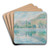 Bords de Seine by Blanche Hosched-Monet Art Drink Coaster set