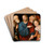 Christ and the Woman Taken in Adultery by Lucas Cranach the Younger Drink Coasters - set of 4