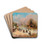 View of the Via Appia by Robert Alott Drink Coasters - set of 4 View of the Via Appia by Robert Alott Drink Coasters - set of 4