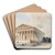 View Of The Madeleine, Paris by Jules-Frdric Bouchet Art Drink Coaster set View Of The Madeleine, Paris by Jules-Frdric Bouchet Art Drink Coaster set
