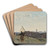 Dunkerque, Une pcheuse de crevettes by Jean-Baptiste-Camille Corot Art Drink Coaster set Dunkerque, Une pcheuse de crevettes by Jean-Baptiste-Camille Corot Art Drink Coaster set
