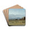 Surveyors Wagon in the Rockies by Albert Bierstadt Drink Coasters - set of 4 Surveyors Wagon in the Rockies by Albert Bierstadt Drink Coasters - set of 4