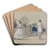 Crinolines on the Beach by Eugne Boudin Art Drink Coaster set