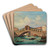 Venice, the Rialto Bridge in Venice by Giovanni Grubacs Art Drink Coaster set