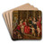 Christ blessing the Children by Hendrik van Balen Art Drink Coaster set