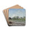 Apple Tree in Flower. Motif from Barbizon by Axel Lindman Drink Coasters - set of 4