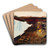 Katu ja ihmisi iltahmrss, luonnos by Magnus Enckell Art Drink Coaster set