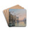 A Winter View Of The Grand Canal, Venice,From The Palazzo Cavalli-Franchetti TowardsSanta Maria Della Salute by Friedrich von Nerly Drink Coasters - set of 4
