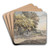 House & Trees by James Miller Art Drink Coaster set House & Trees by James Miller Art Drink Coaster set