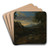 Imaginary Landscape by Gaspard Dughet Art Drink Coaster set