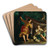 Allegory of Winter by Giuseppe Marchesi Art Drink Coaster set
