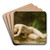 Biblis by William Bouguereau Art Drink Coaster set