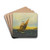 Sailing off the coast by Constantinos Volanakis Drink Coasters - set of 4