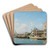 The DogeS Palace And Santa Maria Della Salute by Federico del Campo Art Drink Coaster set