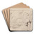 The Destruction of Niobe's Children by George Romney Art Drink Coaster set