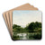 The Ponds of Gylieu by Charles Franois Daubigny Art Drink Coaster set