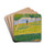 Le Saint-Cyrien by Georges Seurat Drink Coasters - set of 4