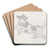 Lady Londonderry's Dog by James Ward Art Drink Coaster set