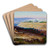 Jerusalem from the Mount of Olives by Edward Lear Art Drink Coaster set Jerusalem from the Mount of Olives by Edward Lear Art Drink Coaster set