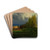 Landscape Study by George Inness Drink Coasters - set of 4