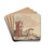 Castles, Ruins and Seascapes by Johann Teyler Drink Coasters - set of 4