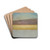 Sunset Sky by John Frederick Kensett Drink Coasters - set of 4