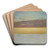 Sunset Sky by John Frederick Kensett Art Drink Coaster set