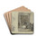 Studienblatt; Familienszenen by Hermann Gollner Drink Coasters - set of 4