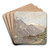 Groe Fjordlandschaft by Walter Moras Art Drink Coaster set