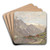 Groe Fjordlandschaft by Walter Moras Art Drink Coaster set