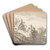 Landscape with Figures by Jan van Goyen Art Drink Coaster set