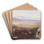 Butrinto, Albania by Edward Lear Art Drink Coaster set