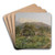 Blick auf den Dobratsch by Emil Barbarini Art Drink Coaster set