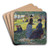 Oil Sketch for La Grande Jatte by Georges Seurat Art Drink Coaster set