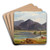 The Plansee in Tyrol by Ludwig Halauska Art Drink Coaster set