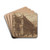 An Ancient Forum with Porticos by Giovanni Battista Piranesi Drink Coasters - set of 4