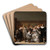 An Elegant Company by Pieter Codde Art Drink Coaster set An Elegant Company by Pieter Codde Art Drink Coaster set